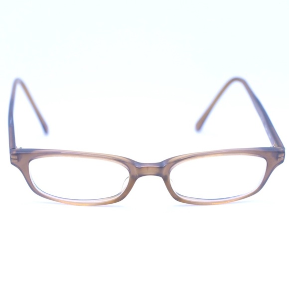 Vintage Oliver Peoples Zuko SMK Green Brown Grain Made in Japan - Picture 5 of 10